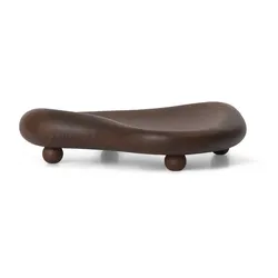 Ferm Living - Cairn Centrepiece, dunkelbraun