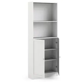 VCM Regal Base 79 x 28 cm Weiß
