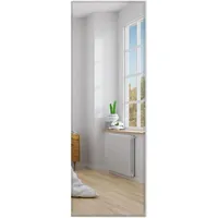 Costway Ganzkörperspiegel 110 x 38 cm Silber
