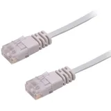 MicroConnect V-UTP605-FLAT 5m Cat6 U/UTP (UTP) Grau Netzwerkkabel
