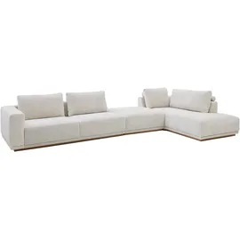 Musterring Wohnlandschaft Polyester 3-Sitzer Beige