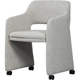 Woood Esszimmerstuhl Lyric Polyester grau