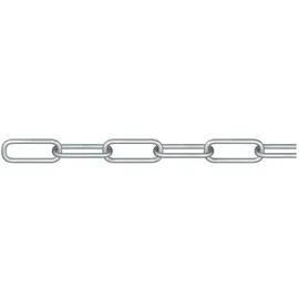 Dörner + Helmer 171888 Rundstahlkette Silber