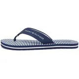 Tommy Hilfiger Th Ithaca Stripe Summer Sandal Preppy Navy 37