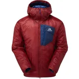 Mountain Equipment Oreus Hooded Jacket Herren Merlot/Admiral Blue M