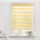 Lichtblick Duo Rollo / Doppelrollo Klemmfix 90 x 150 cm gelb
