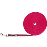 Trixie Schleppleine, gummiert, fuchsia