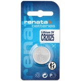 Renata Knopfzelle CR 2025 3V 165 mAh Lithium