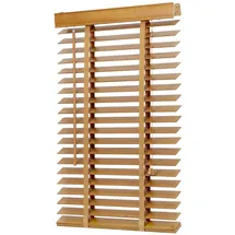 Sekey Holzjalousie 50 mm 70 x 130 cm Buche