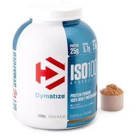 Dymatize Iso100 Hydrolyzed Chocolate Coconut Pulver 2200 g