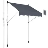 CLP Klemm-Markise Westerly 350 x 120 cm anthrazit