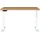 Germania Schreibtisch Jet Eiche / Beige