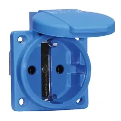 Bals Elektrotechnik 71099, CEE 7/3, 2P+PE, Blau, Polyamid, IP54, 250 V