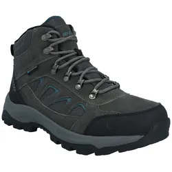 Wanderschuh HI-TEC "BANDERA EXPEDITION WP", Gr. 46, grau, Leder, Synthetik, sportlich, Schuhe, wasserdicht und atmungsaktiv