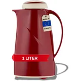 Esmeyer 1 x Helios Isolierkanne 1,0 l rot, Wave S+