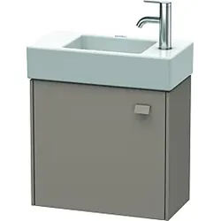 Duravit Brioso Waschtischunterbau BR4051L4343 484x239mm, Basalt Matt, Tür links