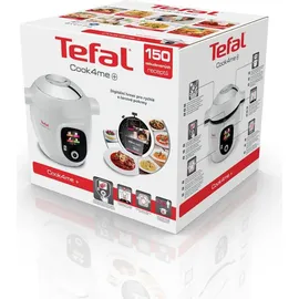 Tefal Cook4me+ CY851130, Dampfgarer + Reiskocher, Weiss, Grau