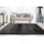 Kayoom Teppich KAYOOM "Subb 925", grau (graphit), B:200cm H:48mm L:290cm, Polyester, Teppiche, Teppich, Hochflor, Kanninchen Fell Haptik, alle Räume, leichter Glanz