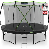 Kinetic Sports Gartentrampolin 310 cm schwarz