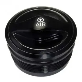 RockShox Luftkappe schwarz - Einheitsgröße - Fahrradzubehör