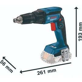 Bosch Professional GTB 18V-45 2 x Akku ProCORE18V 4.0Ah, Ladg. u. L-BOXX