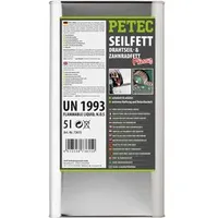 Petec Seilfett Dunkelbraun 5 l