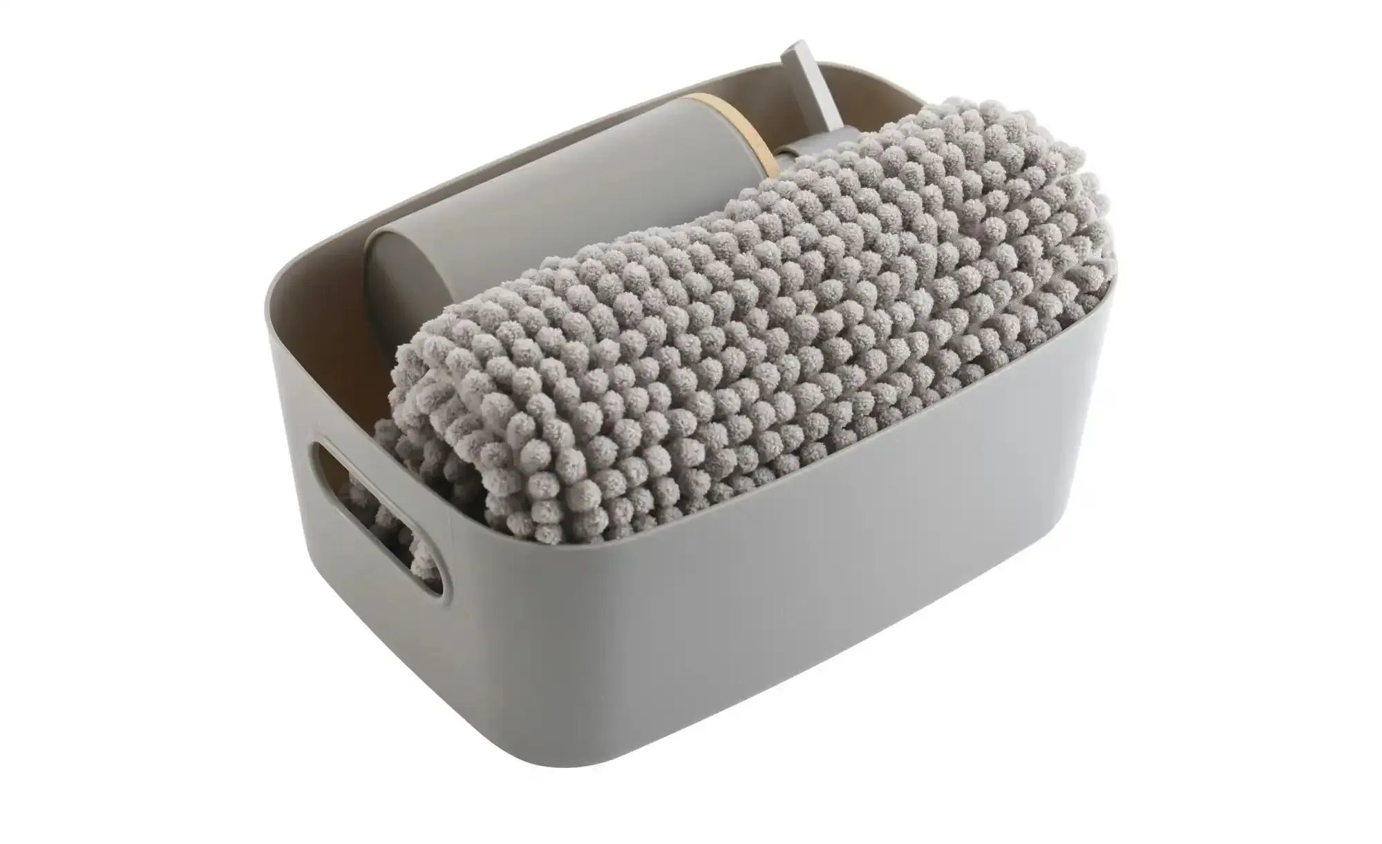 como Badaccessoires-Set   , Kunststoff,Bambus