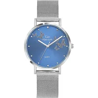GIRL ONLY silber Edelstahlarmband Quarz Analoguhr UGO695361 - Silber