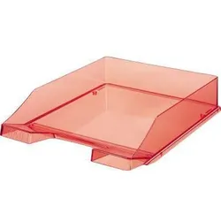 HAN Briefablage HAN KLASSIK DIN A4 DIN C4 Polystyrol Farbe: rot transparent ( 9199107230 )