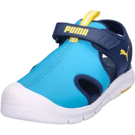 Puma Fun Racer Sandal Speed Blue/Pelé Yellow 33
