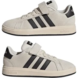 adidas Grand Court 00s Kids Wonder White/Core Black/Wonder White 31