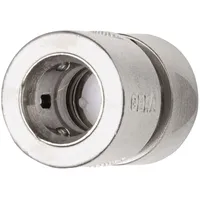 Geka Schlauchstück 1/2 Zoll Wasserstop Stecksystem