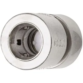 Geka Schlauchstück 1/2 Zoll Wasserstop Stecksystem