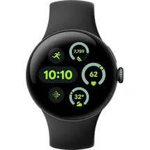 Google Pixel Watch 3 41 mm Bluetooth + LTE matte black Sportarmband obsidian