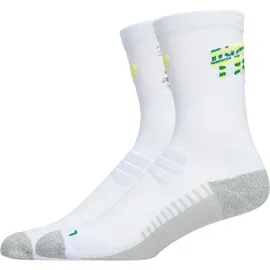 Asics Performance Run Crew Socken Blau Fade/Grün/Citron III