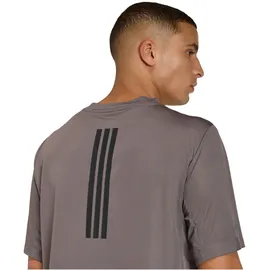 adidas D4T Power 3-Streifen Trainingsshirt braun M