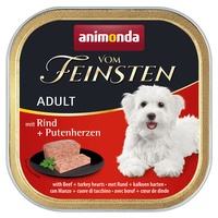 Animonda Vom Feinsten Adult Rind & Putenherzen 24 x 150 g