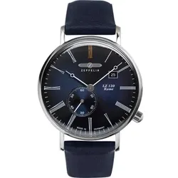 Zeppelin  Uhr 71343  in Silbern, Einheitsgrösse