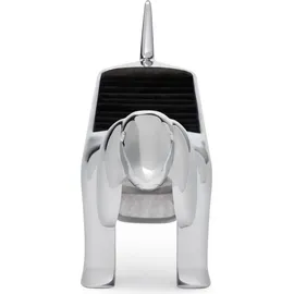 Umbra Dachsie Ringhalter, Moderner Ringhalter in Form eines Dackels für 9 Ringe, Chrom