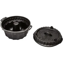 Petromax Dutch Oven Gugelhupfform 25,4 x 25,4 cm Gusseisen schwarz