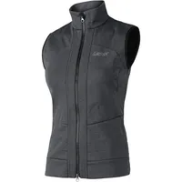 Lenz heat vest 2.0 women beheizbare Weste Damen, schwarz-grau, Größe XL