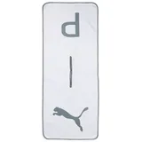 Puma Microfiber Players Handtuch 50 x 100 cm weiß