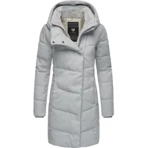 Ragwear Wintermantel "Pavla Coat", Damen, Gr. S (36), grau (ash), Obermaterial: 100% Polyester. Innenfutter: 100% Polyester. Wattierung: 100% Polyester, tailliert ca.