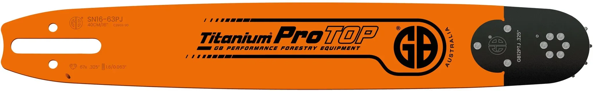 GB Führungsschiene Titanium ProTOP .325