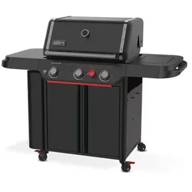 Weber Genesis E-330WR Gasgrill Stealth Edition 2025 Schwarz inkl. Drehspieß