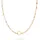 TAMARIS Charm-Kette Schmuck Geschenk Edelstahl Gold/Beige/Weiß