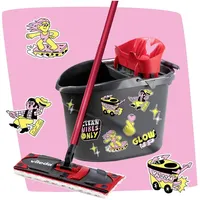 Vileda Bodenwischer ULTRAMAX MY STYLE Box Anthrazit/Rot 1 St.