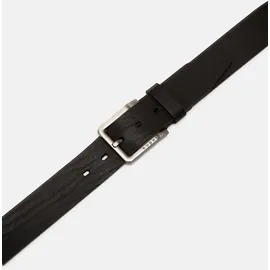 Bugatti Herrengürtel Leder schwarz 90 cm
