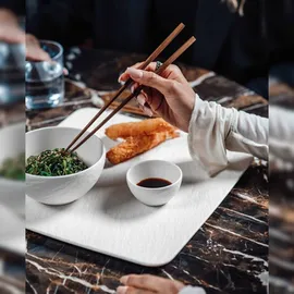 Villeroy & Boch Manufacture Rock Bol 4er Set Geschirr