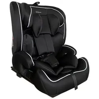 XOMAX Autokindersitz SOFIA, ab: 15 Monaten, bis: 12 Jahre, (1-tlg), Kindersitz ISOFIX 9-36 kg i-Size ECE R129 schwarz